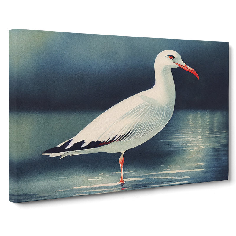 Watercolour Seagull Vol.2 - Wrapped Canvas