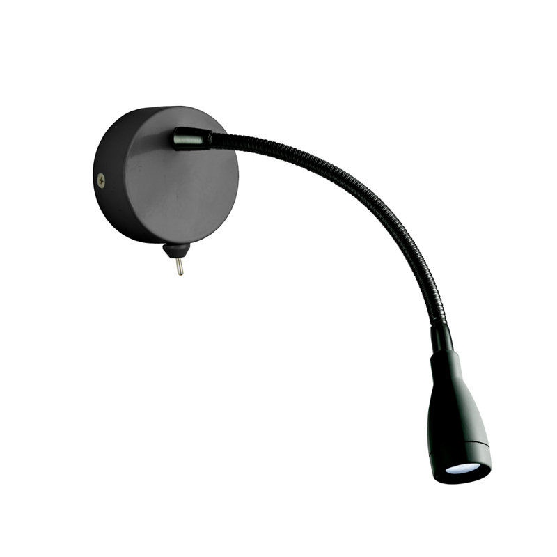 Benavides Mild Steel LED Spotlight, Black