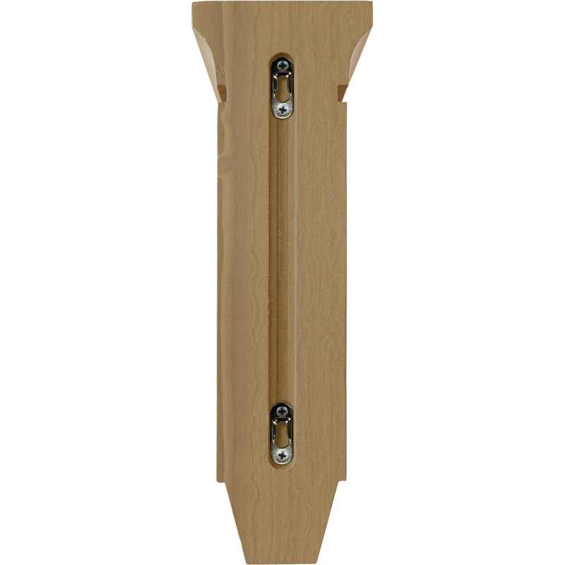 Corbeau en bois Lucan, H 10 po x l 3,375 po x P 6,75 po, Cerisier