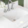 Ariel Monroe 67 Inch Double Rectangular Sink Bathroom Vanity With Pure White Quartz Countertop In White