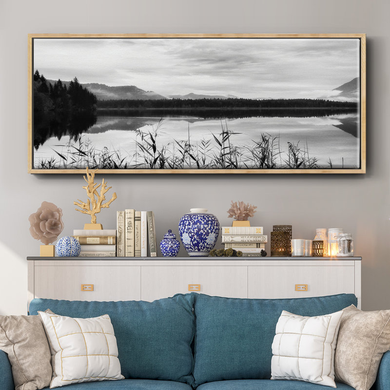 Another Place- Framed Canvas, 20" H x 50" W