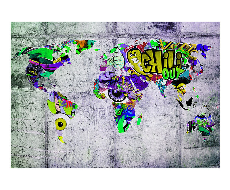 Dyoni Textured Matte Peel & Stick Mural, 245 cm x 175 cm