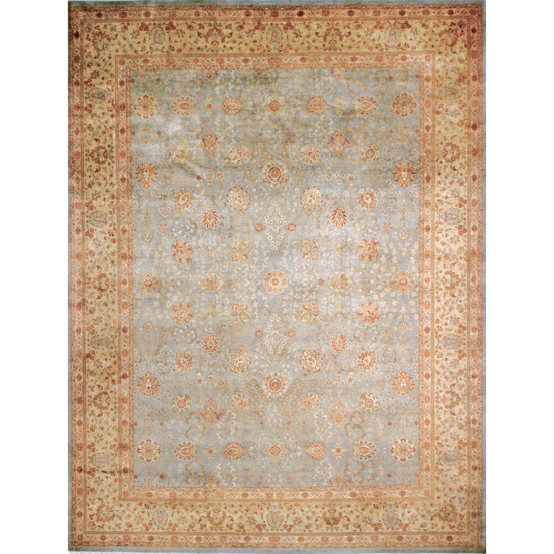 Wool Oriental Indoor Rug, Rectangle 8 pi x 10 pi