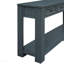 Console, tiroirs de rangement, tablette inférieure pour le vestibule - bleu marine