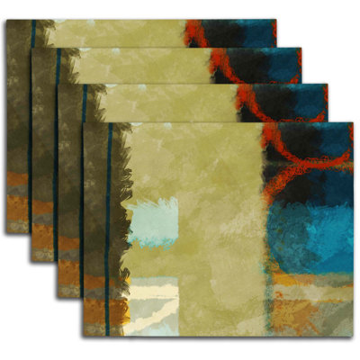 Ensemble de 4 napperons de table Sping
