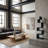 Laszlo 56'' H x 17.5'' W Steel Geometric Bookcase