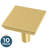 Simple Chamfered 1.122" Length Square Knob Multipack-45428281