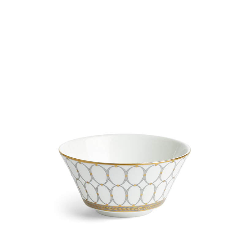 Renaissance Grey Rice Bowl 4.49"