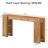 70.9" Extra Long Farmhouse Console Table – Narrow Wood Entryway Sofa Table Behind Couch-2000284293