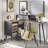 Beandon L-Shaped Solid Wood Writing Desk
