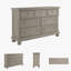 Commode double 7 tiroirs Austinburg