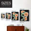 Pop Flowers III, reproduction encadrée - bois massif-84736860-84736852