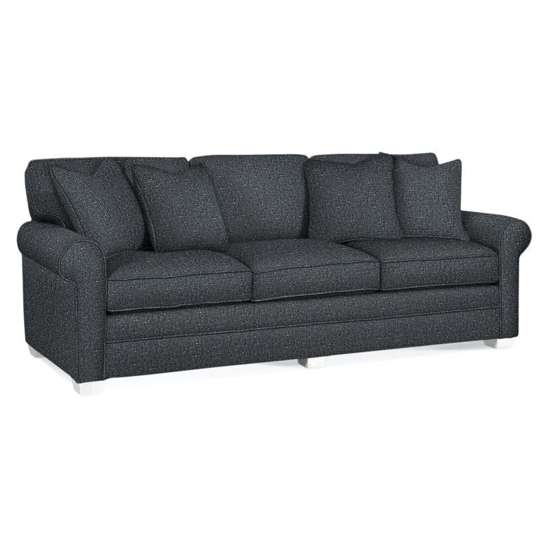 Bedford Sofa, Frost White, Elite Chocolate; 0321-72