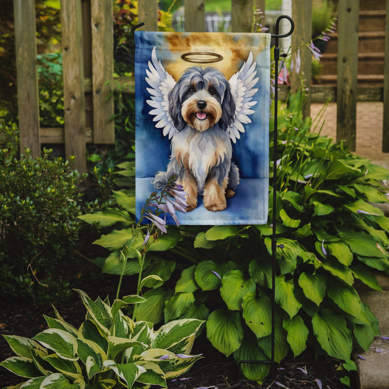 Drapeau tibétain Terrier My Angel Garden