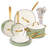 15 - Piece Non-Stick Ceramic Cookware Set