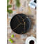 Assiette de service avec détails dorés - ensemble de 4 - diamètre de 8,3 po-602850631