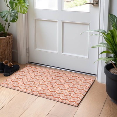 Tapis intérieur / extérieur lavable à la machine Chayden ACN1055