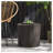 Barrel Side Table,  Outdoor Wicker End Table