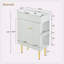 Meuble-lavabo simple 21,60 po avec plateau en céramique Foluke
