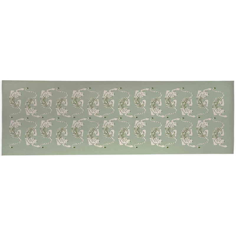 Tapis d'extérieur Hey Tiger, Tapis de couloir 2 pi 6 po x 8 pi