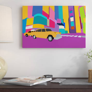 Canvas Paintings Pop Art, Pop Art Canvas Prints, Neon Canvas Poster