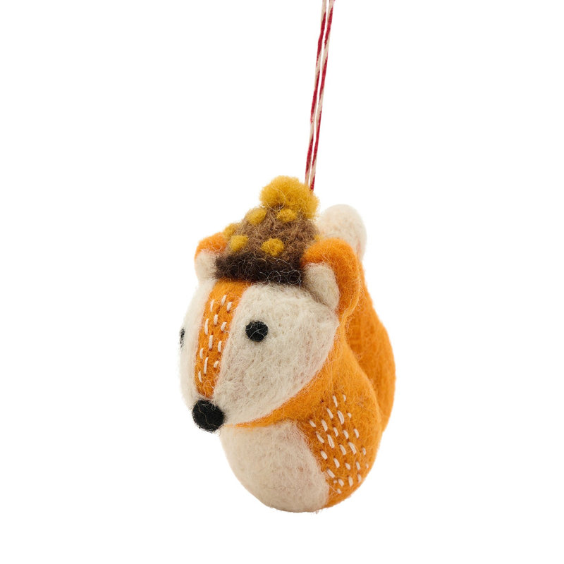 15 cm Felt Shatterproof Hanging Figurine Ornament