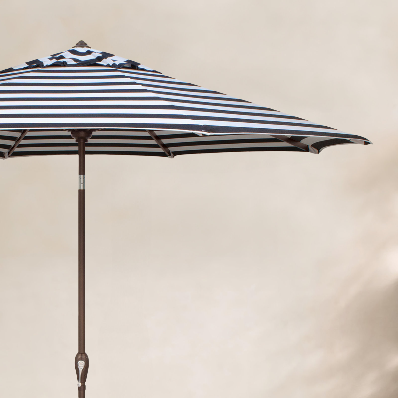 Chamois 9' Sunbrella® Market Umbrella, Bronze