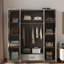 Armoire 4 portes avec 1 tiroir