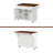 Fluted Kitchen Island With Drop Leaf, Power Outlet, Kitchen Storage Cart With Adjustable Shelves, 2 Doors And 2 Drawers, Rolling Island Table With Top For Kitchen