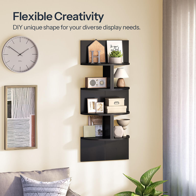 Corner Shelf, Black