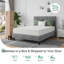 Novilla 27cm Memory Foam Pocket Sprung  Mattress-109079593
