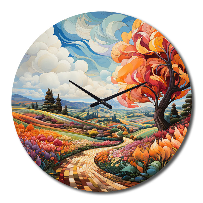 Cyrelle - Horloge murale Paysages, Grand