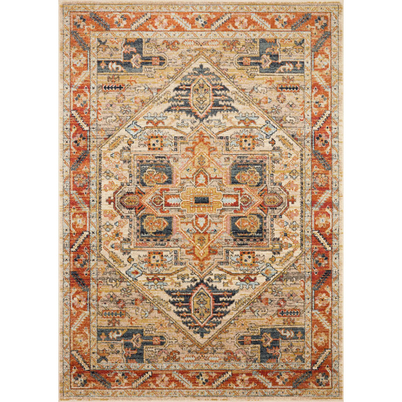 Avan Oriental Indoor Rug, Rectangle 4' x 6'