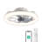 20.5'' Ceiling Fan with LED Lights