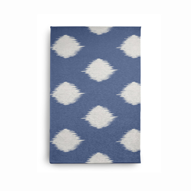 Neruda Chenille Polka Dots Indoor Rug, Rectangle 2' x 3'