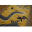 Tapis chinois antique à motif pilier