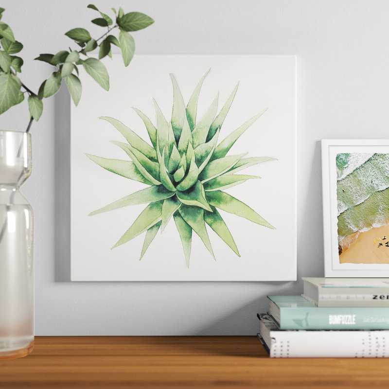 Tropical Plant III by Grace Popp - Wrapped Canvas Print, 30cm H x 30cm W
