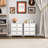 3 Fabric Drawers Nightstand With Metal Frame Set Of 2-1887628312
