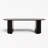 Iris Sintered Stone 78.7'' Solid Wood Pedestal Oval Dining Table Seat 6-8-1429772076-1436396731