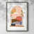 Distressed Silver Framed Paper