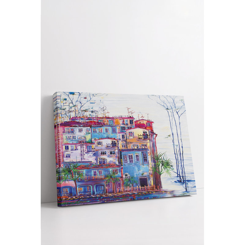 Peinture décorative sur toile, 15.7" H x 23.6" W
