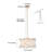 Azie 3 - Light Lantern Drum Pendant