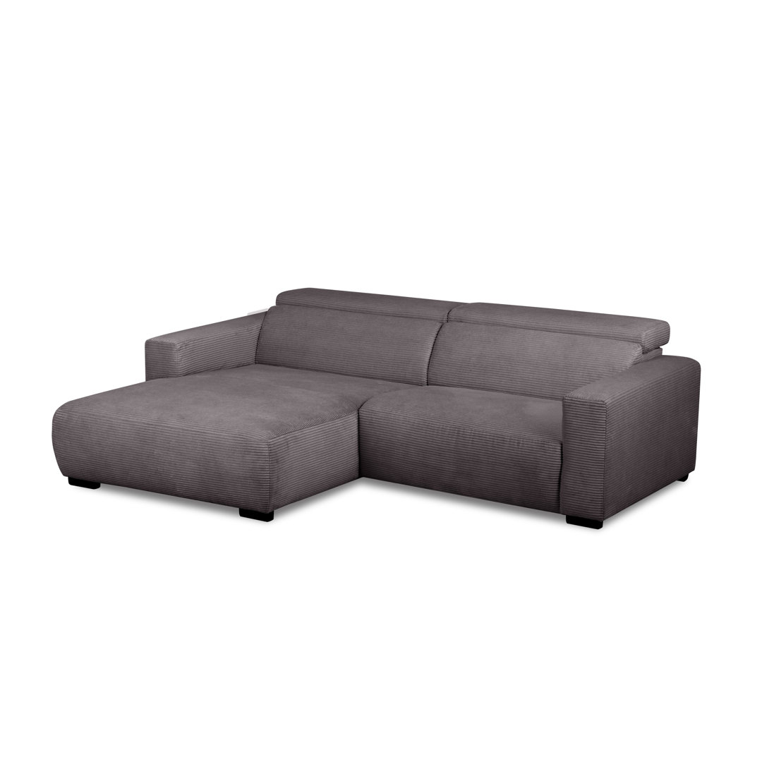 Almontiser Cozzy Reclining Corner Sofa in Curdouy Velvet Fabric