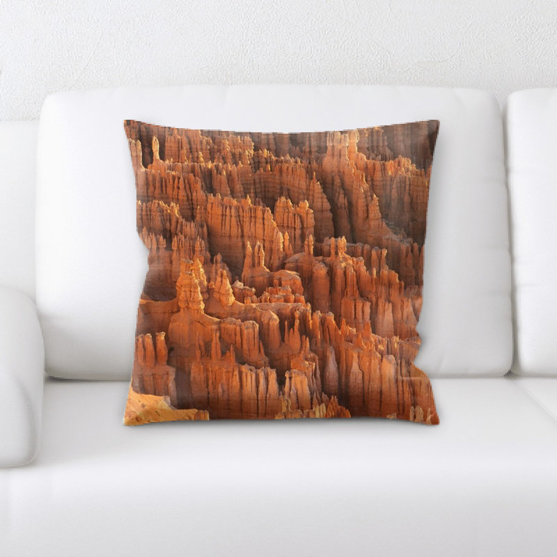 Microsuede Throw Pillow
