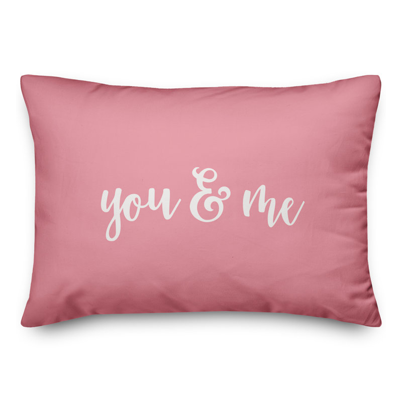  Coussin You & Me, Rose