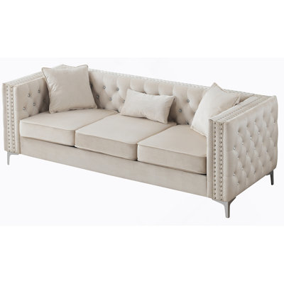 Glory Furniture Paige Sofa, Upholstered Sofa