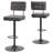 Lainah Swivel Upholstered Faux Leather Adjustable Height Counter Stool-66041736