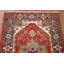Tapis de couloir rouge en laine traditionnel 3 x 8