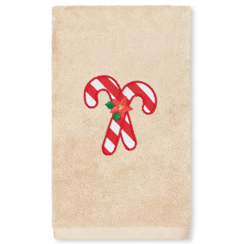 Christmas Hand Towels Midweight Hand Towel, Sand