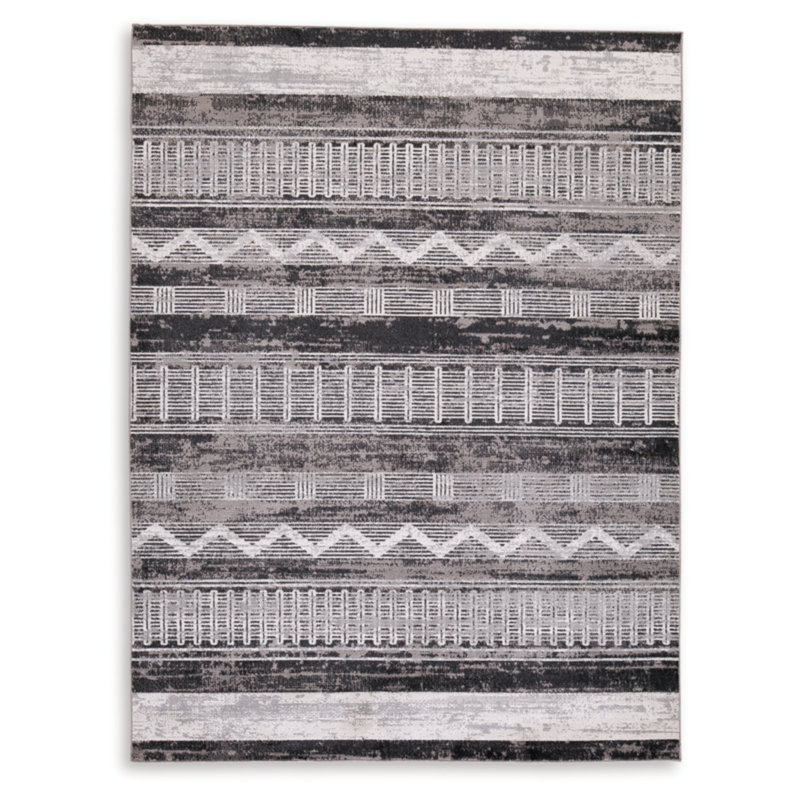 Henchester 8' x 10' Multicolor Synthetic Washable Area Rug